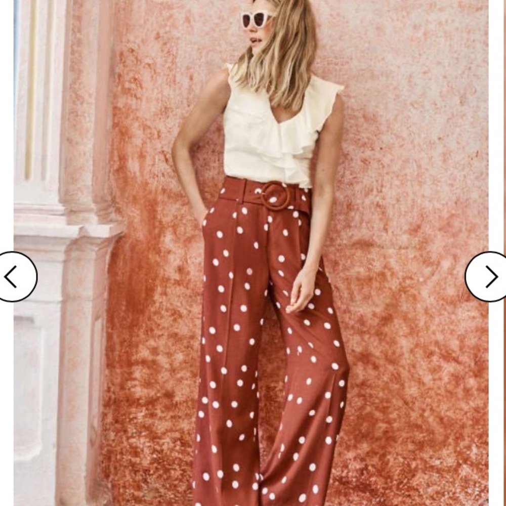 Boden Carrick Wide Leg Pants, Conner and Ivory, 8R